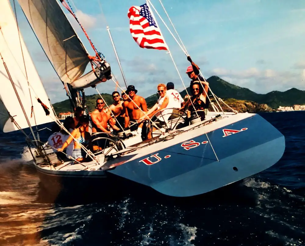 st. maarten america's cup sailboat racing