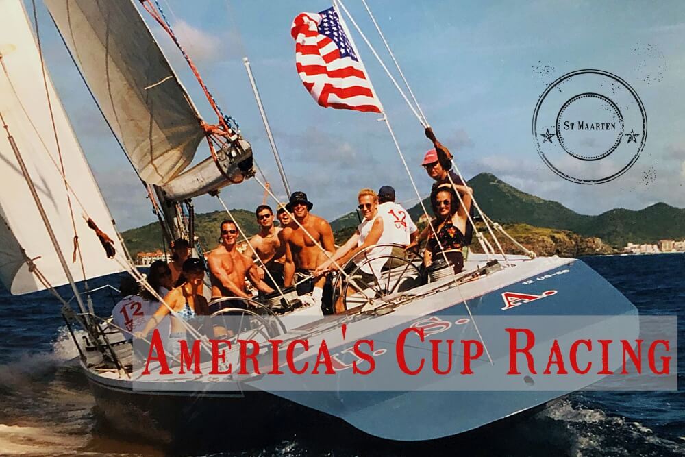 Americas Cup racing St Maarten