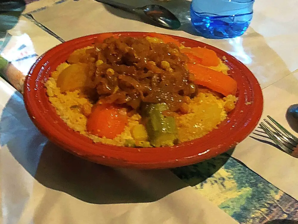 Food tour Marrakech couscous