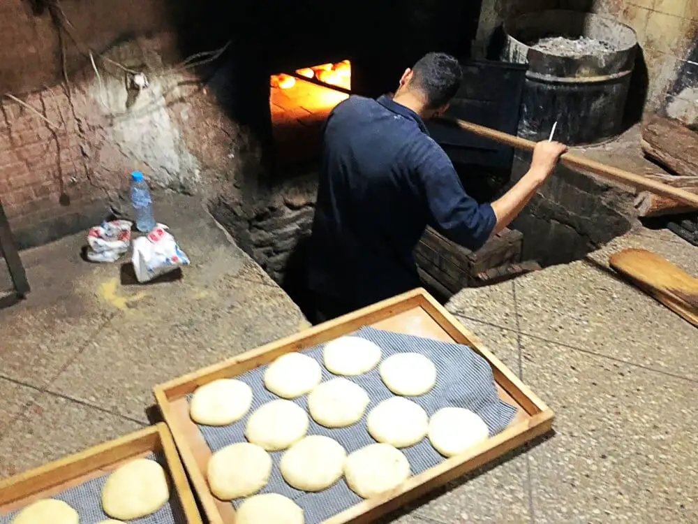 Food tour Marrakech communal bread oven