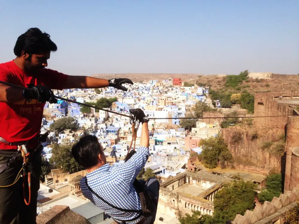 Zipline Jodhpur Flying Fox Jodhpur start