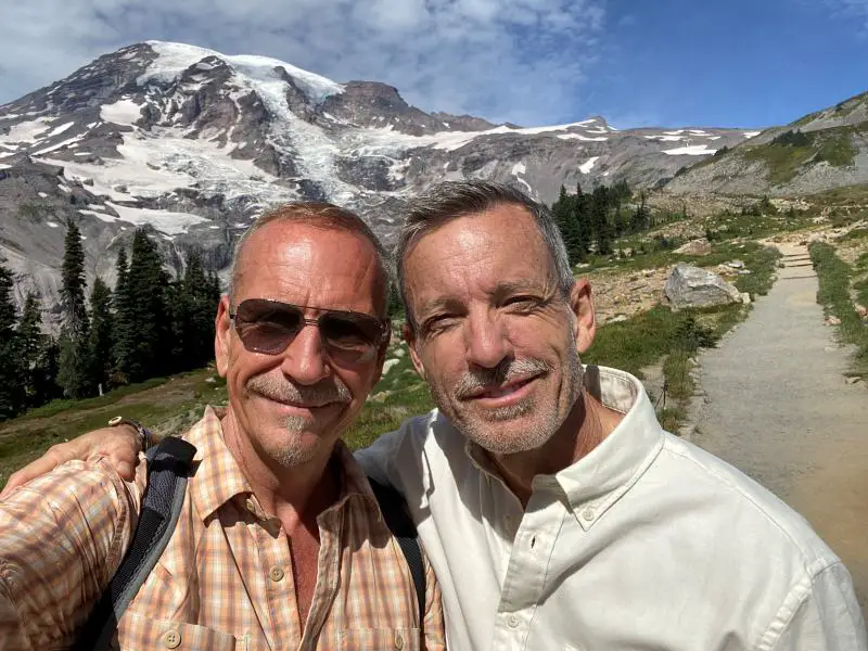 Hiking in Mount Rainier National Park