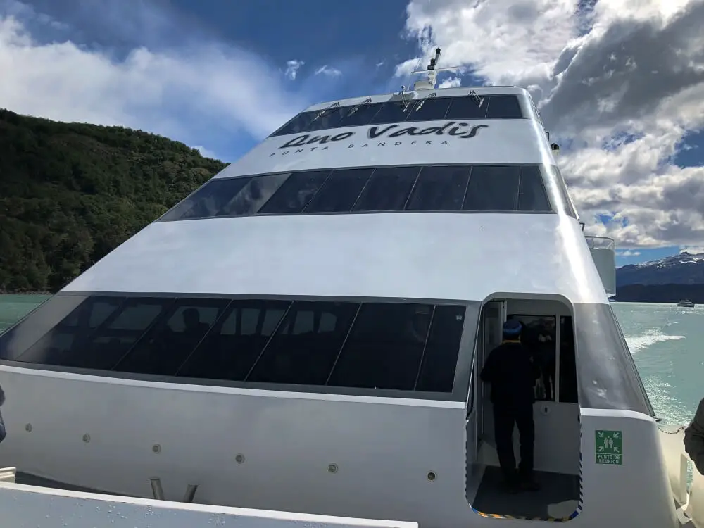 glacier cruise catamaran
