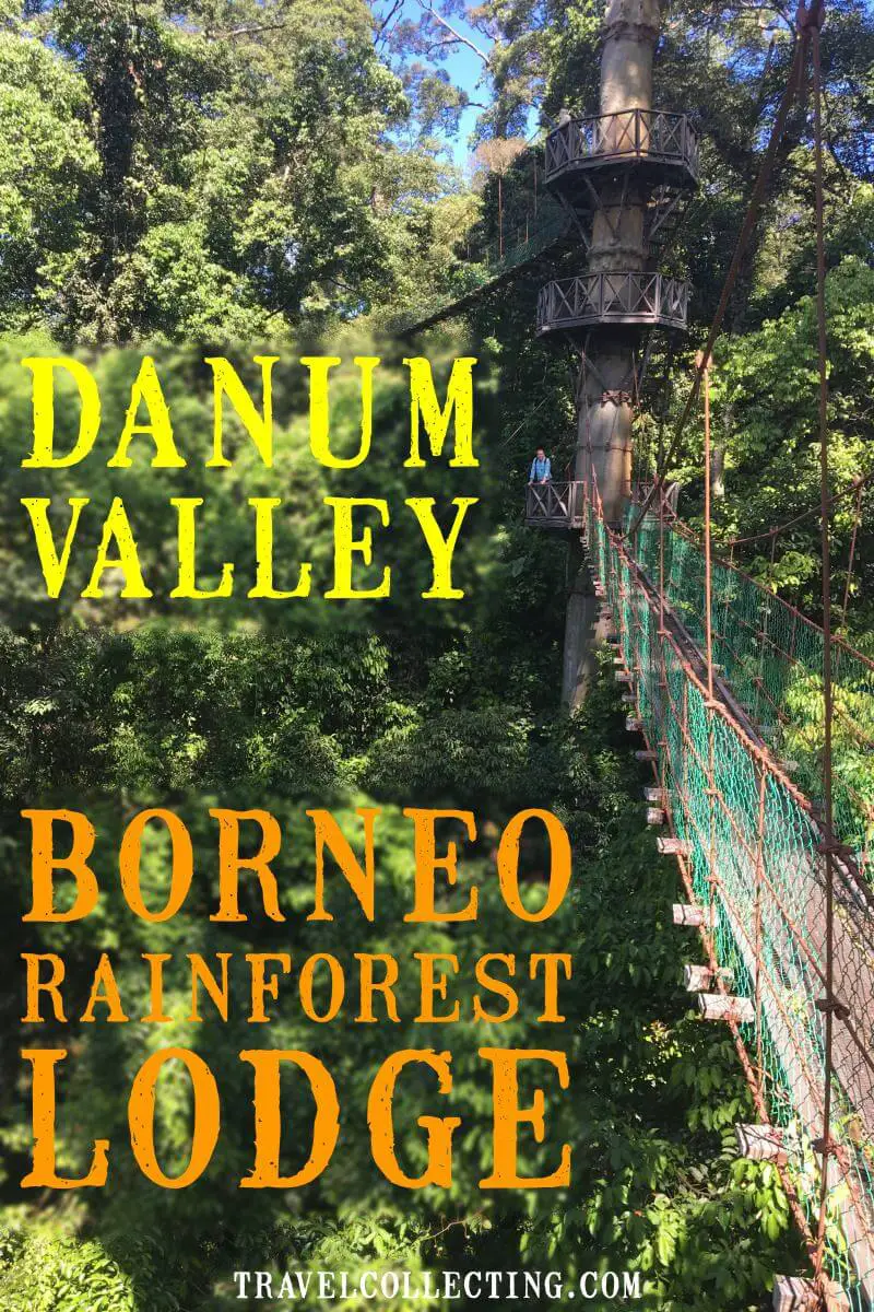 Danum Valley Borneo Rainforest Lodge Canopy Walk swing bridge