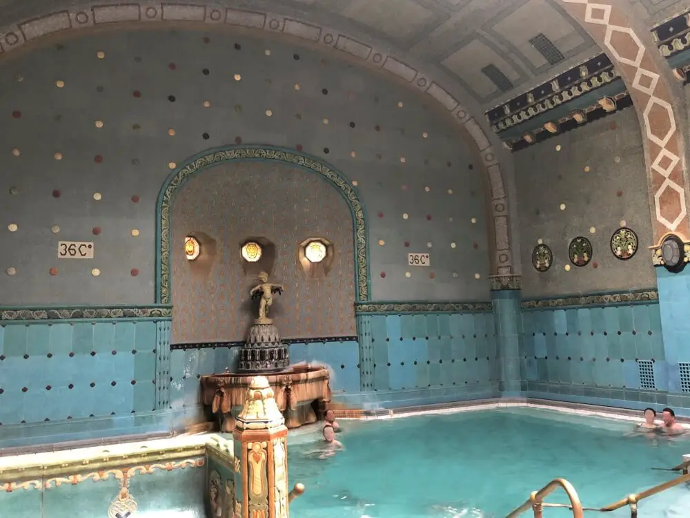 Budapest mineral baths_Gellert Thermal Baths Budapest 36C