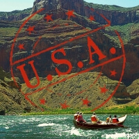 USA Grand Canyon river rafting
