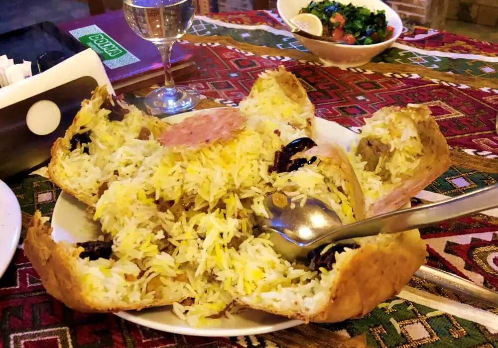 Shahs Pilaf Baku Azerbaijan food tour