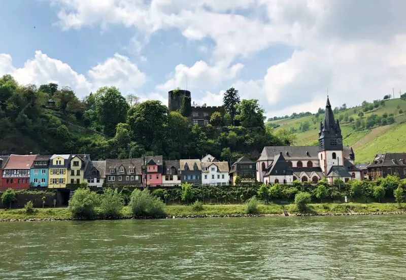 Heimburg Castle and the Catholic Parish Church of the Assumption of Mary, Niederheimbach