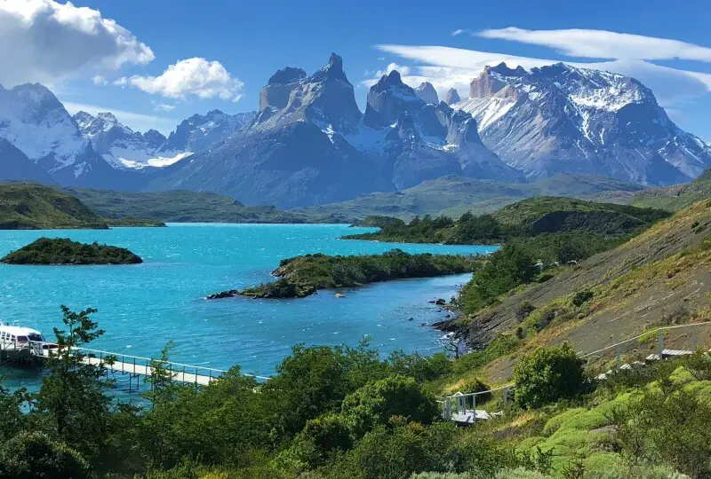 Explora Patagonia private boat dock