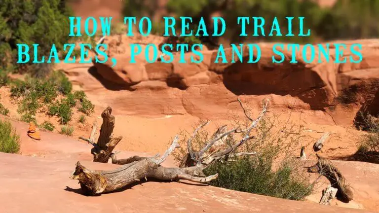 How to read trail markers