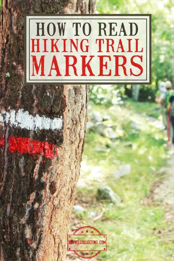 hOW TO READ HIKING TRAIL MARKERS