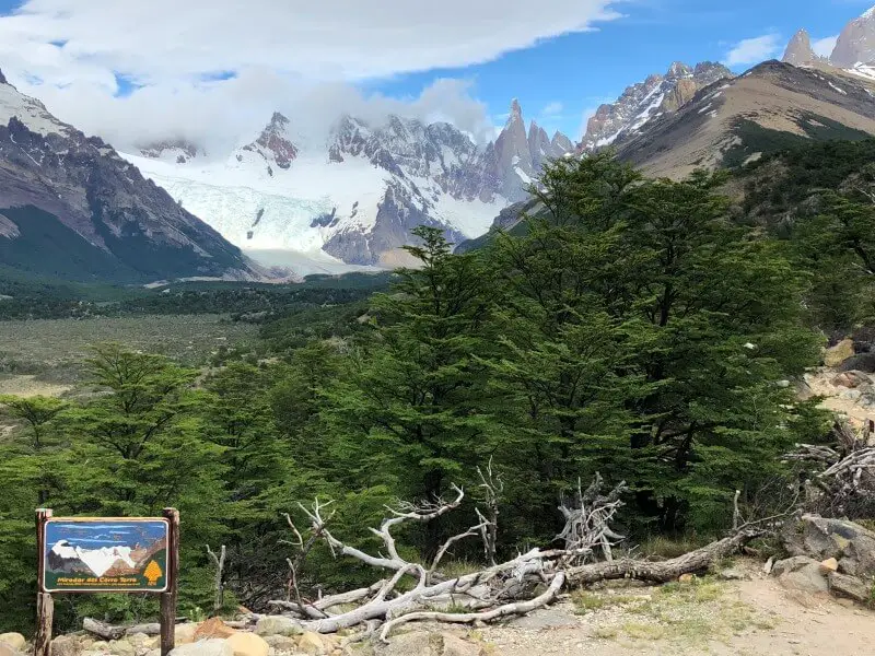 2-3 km Mirador del Cerro Torre