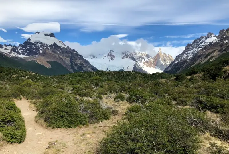 4-5km laguna torre trail