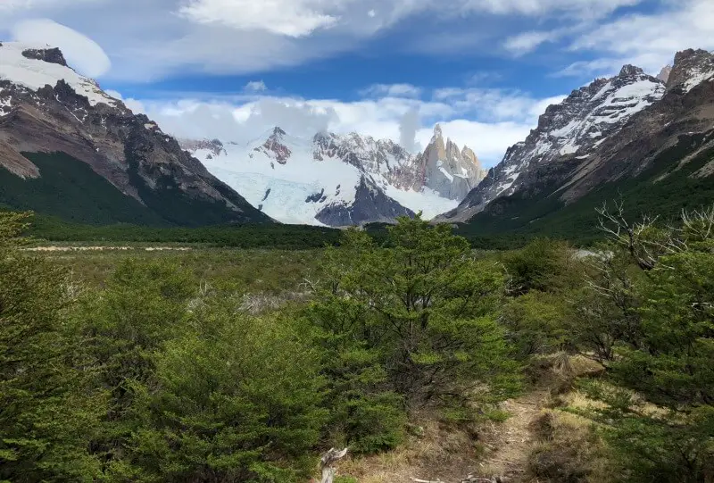 5-6 km Laguna torre trail