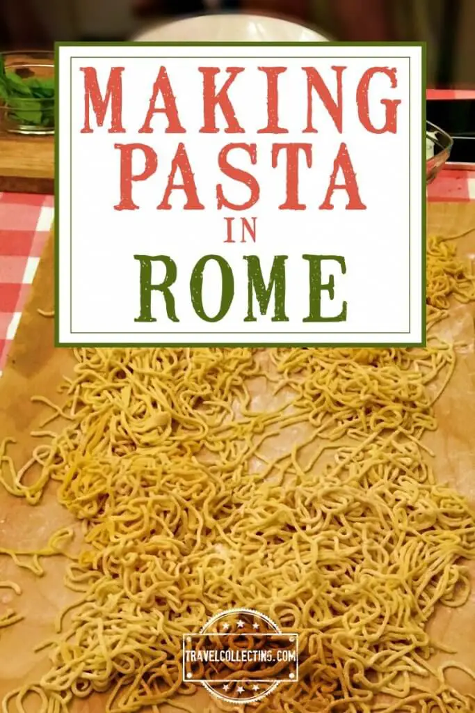 Making pasta in rome Spaghetti