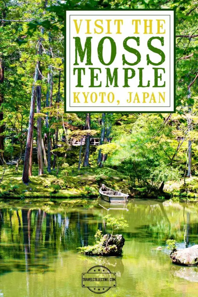 Visit Moss Temple Kyoto Japan