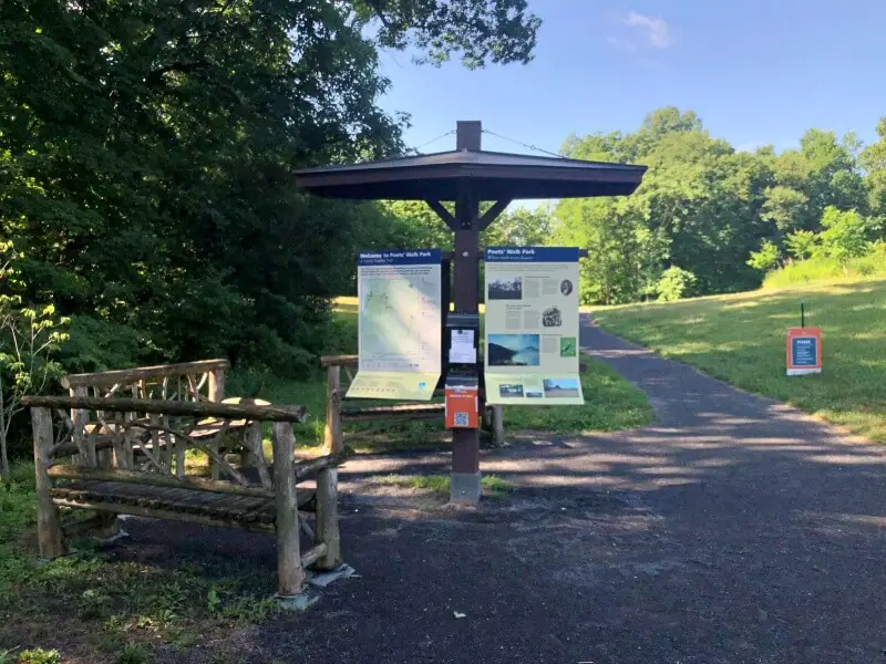 Poets Walk, NY 5 Poets Walk Trailhead