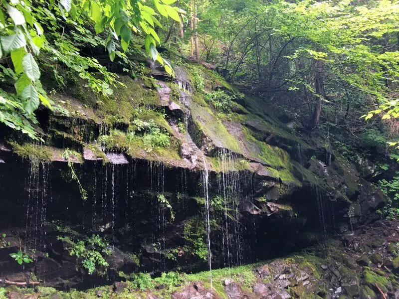 Hike the Shaupeneak Ridge Trail 7 waterfall Shaupeneak Ridge