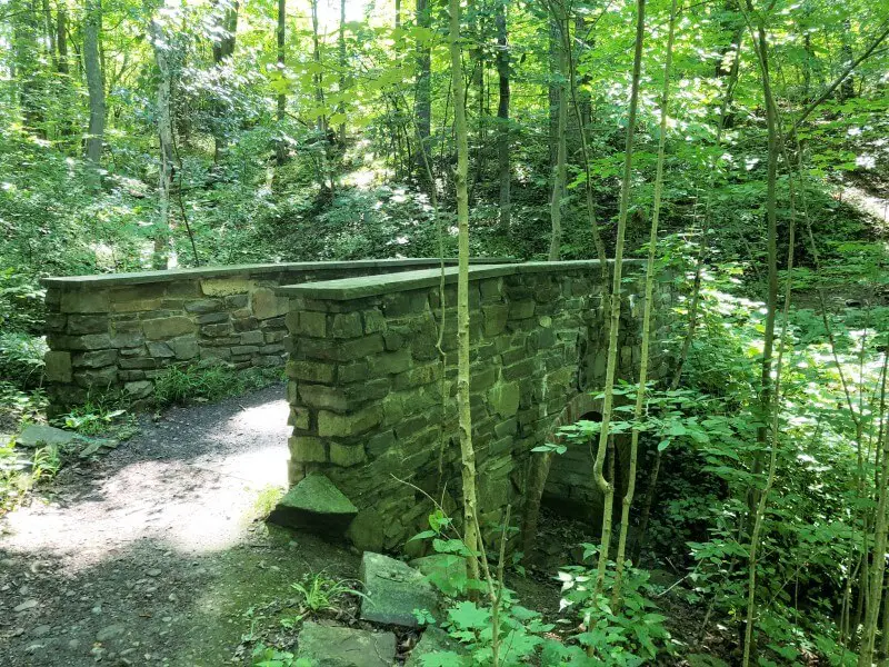 Poets Walk, NY 27 Stone bridge on Poets Walk Trail