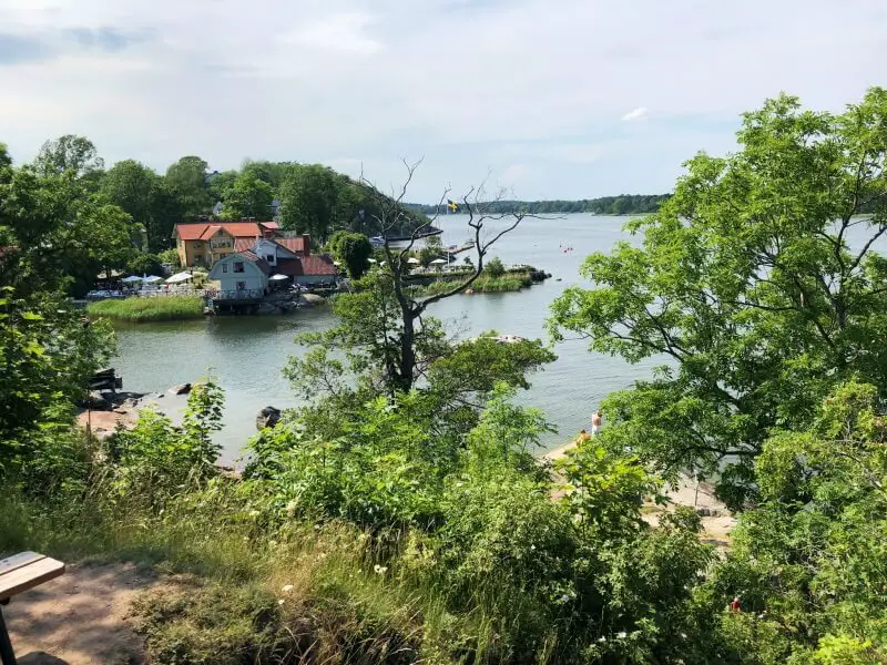 View from Battery Park Vaxholm Sweden