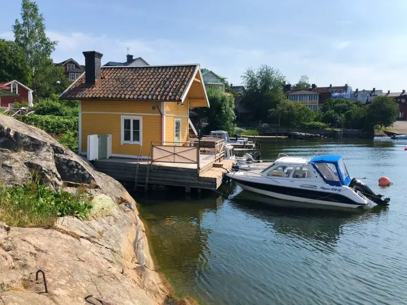 View on Vaxholm walking tour