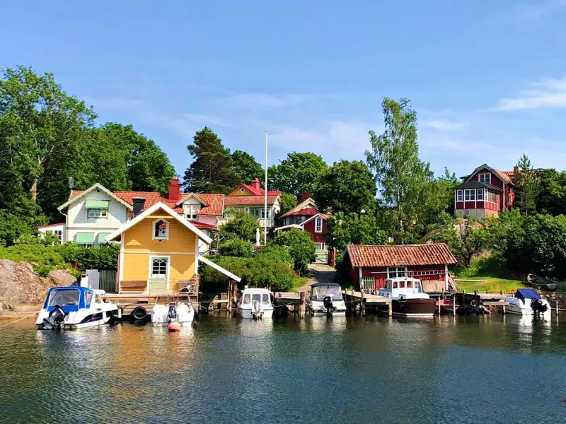 View on Vaxholm walking tour