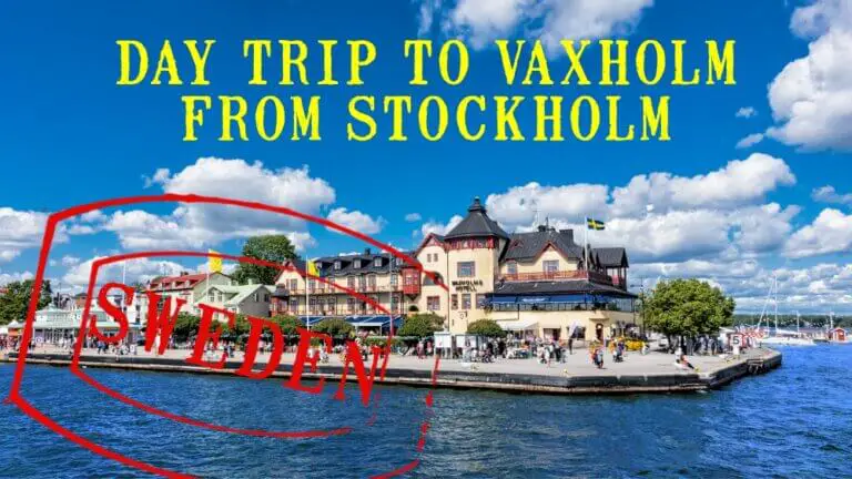 Day Trip To Vaxholm from Stockholm Sweden