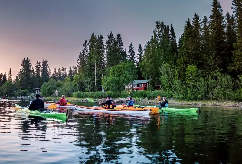 Kayaking archipelago sweden