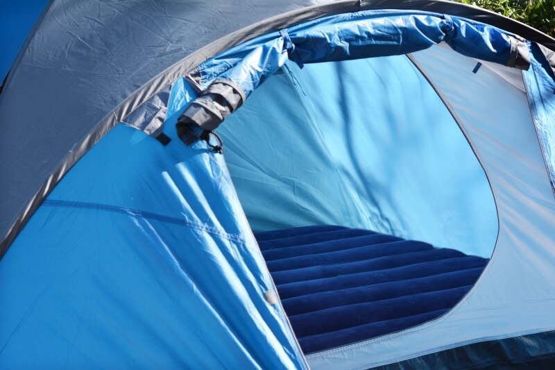 high tech air mattress camping