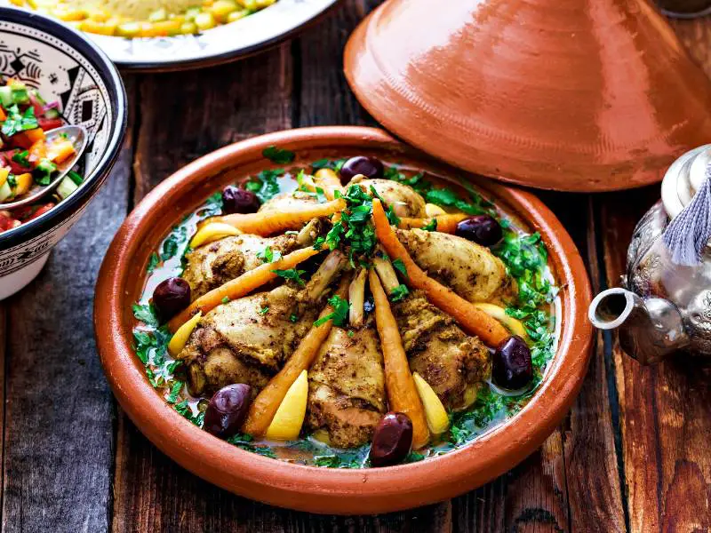 tagine is a common food in riads in Marrakech