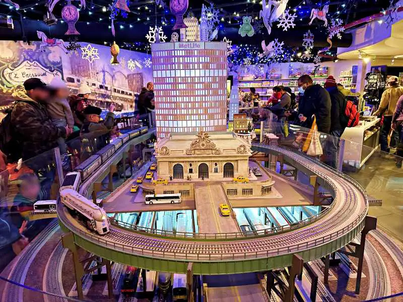 Train show at Grand Central